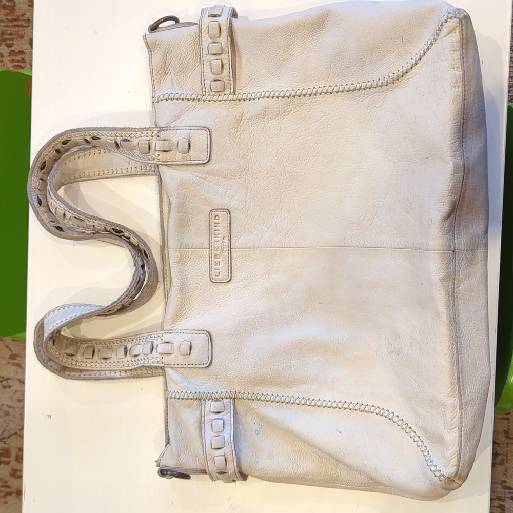 Liebeskind Berlin Cream Butter Soft Tote Bag